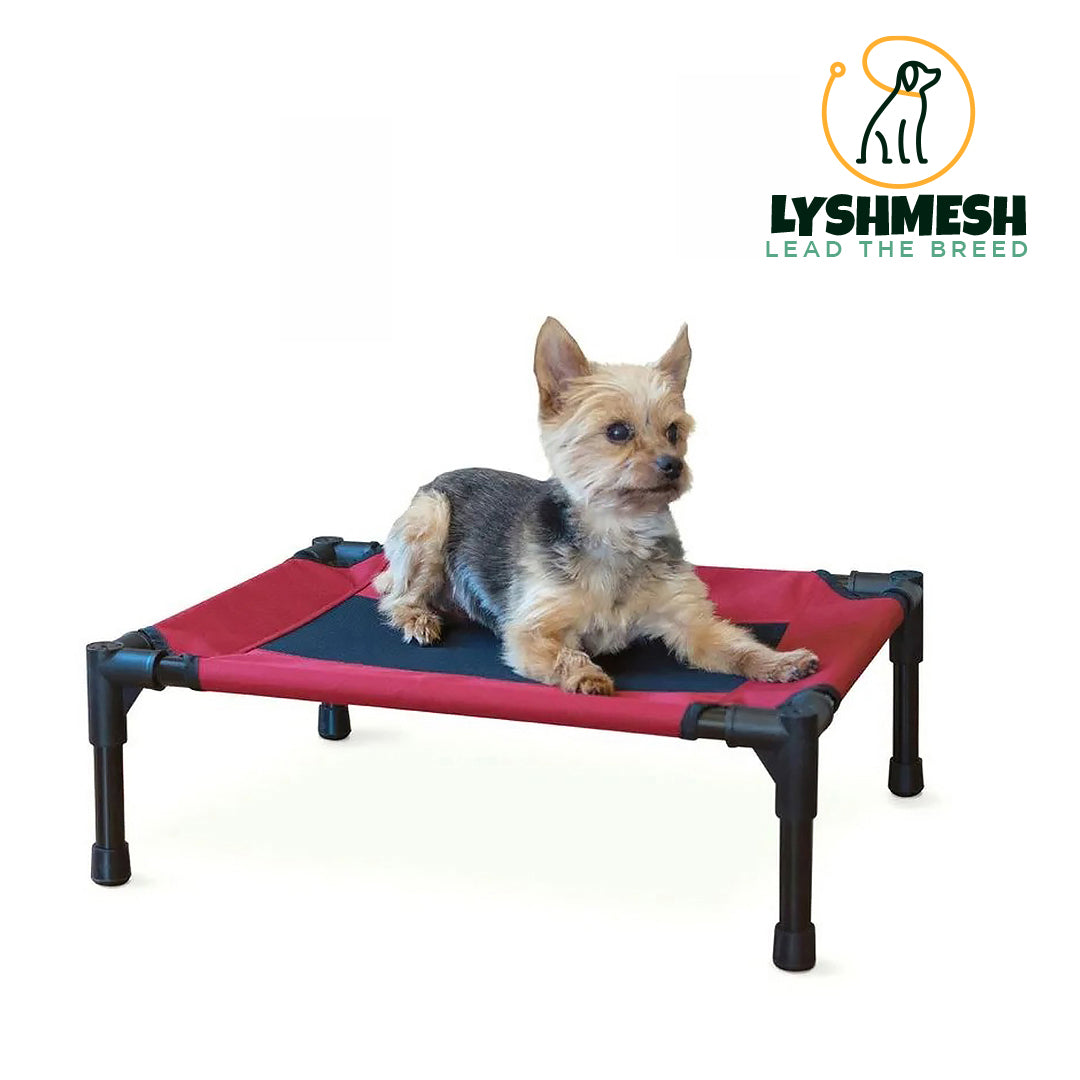 Lyshmesh - Dog Bed, Small, Red