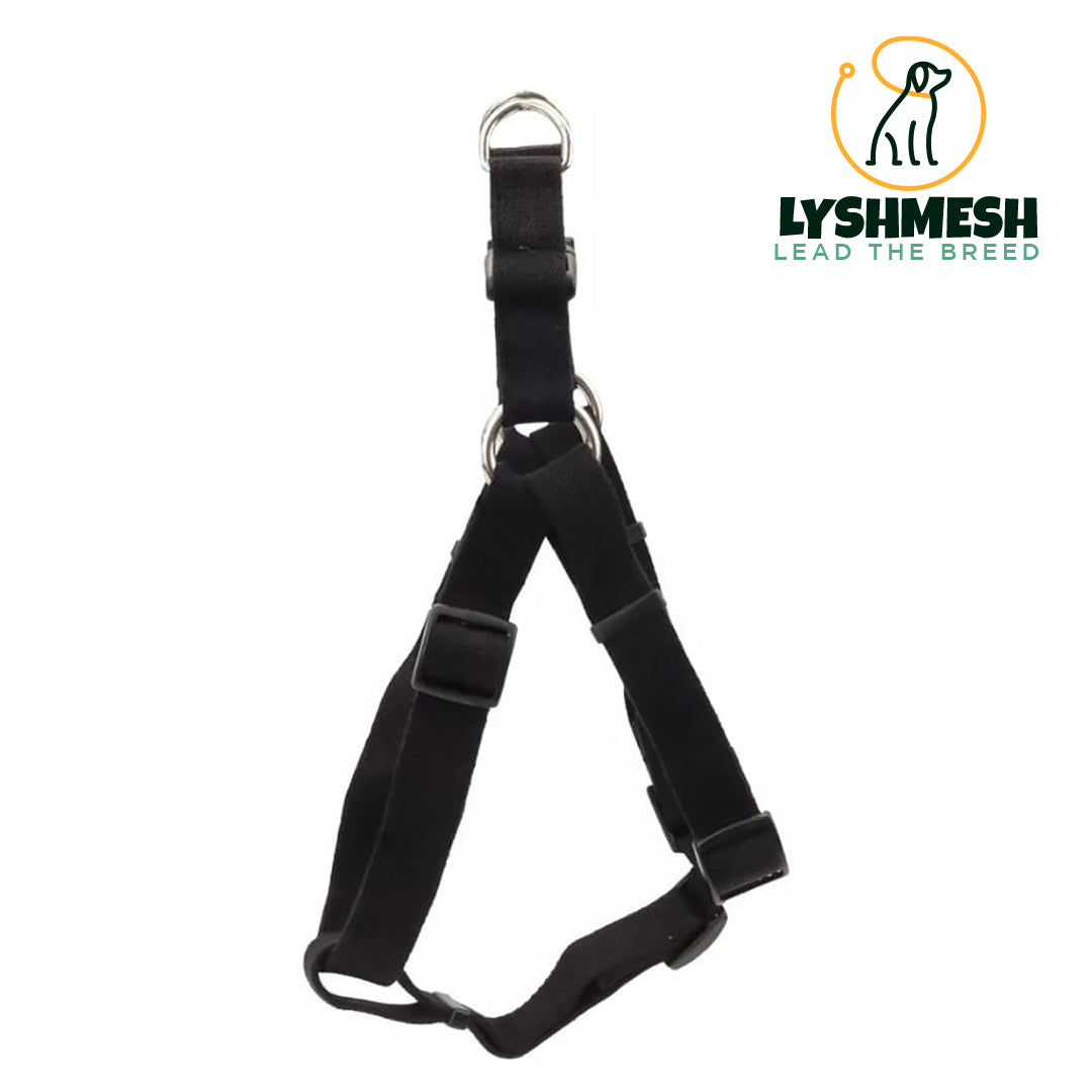 Lyshmesh - Comfort Wrap Dog Harness Onyx Black - X-Small