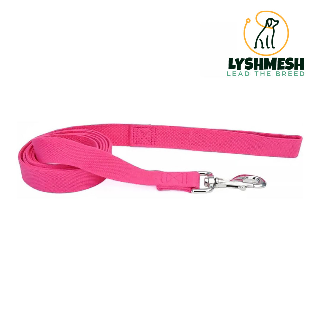 Lyshmesh - Dog Lead Fuchsia - 6 feet x 5/8"W